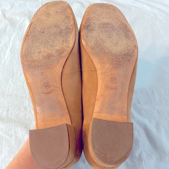 Bernardo Tan Suede Leather Pumps Size 9 - Picture 3 of 7